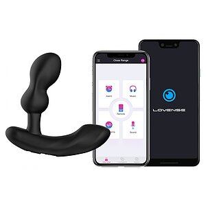 Lovense Edge 2 Prostate Massager Negru pe Vibreaza.ro