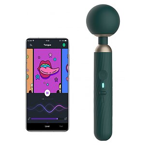 Magic Motion Zenith App Controlled Smart Wand Verde pe Vibreaza.ro