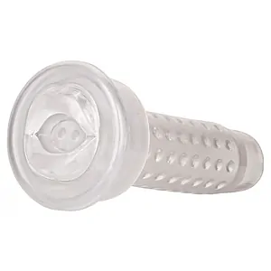 Manson Stroker Pump Sleeve Mouth Transparent pe Vibreaza.ro