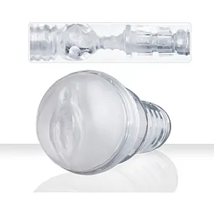 Masturbator Fleshlight Ice Lady Crystal Transparent pe Vibreaza.ro