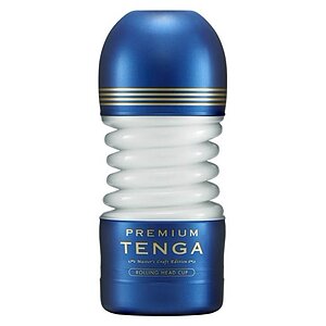 Masturbator Premium Tenga Rolling Head Albastru pe Vibreaza.ro