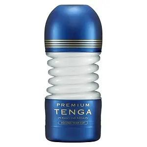 Masturbator Premium Tenga Rolling Head Albastru pe Vibreaza.ro