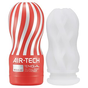 Masturbator Tenga Air Tech Regular Rosu pe Vibreaza.ro