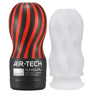 Masturbator TENGA Air Tech Strong Negru pe Vibreaza.ro