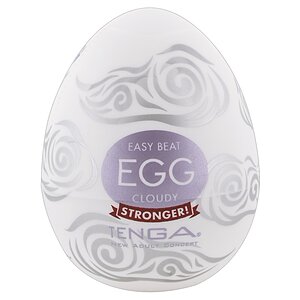 Masturbator Tenga EGG Cloudy Alb pe Vibreaza.ro