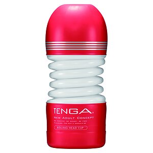 Masturbator Tenga Rolling Head Cup Medium Rosu pe Vibreaza.ro