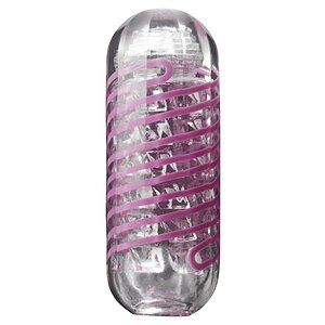 Masturbator Tenga Spinner Brick Transparent pe Vibreaza.ro