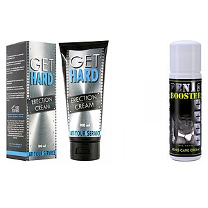 Pachet Crema Erectie Get Hard + Crema Potenta Booster pe Vibreaza.ro