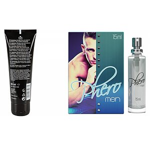 Pachet Crema Erectie Penis XXL + Parfum cu Feromoni Pheromen 15ml pe Vibreaza.ro