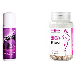 Pachet Crema Marire Sani Female Booster + Pastile Marirea Sanilor Big Breast 60buc pe Vibreaza.ro