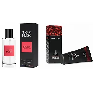 Pachet Crema Titan Gel + Parfum Top Musk pe Vibreaza.ro