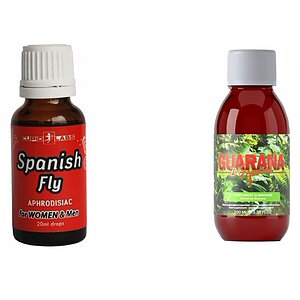 Pachet Picaturi Afrodisiace Spanish Fly 20ml + Afrodisiac Guarana ZN Special 100ml pe Vibreaza.ro