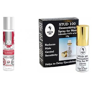 Pachet Spray Stud 100 Original + Ulei de masaj Aphrodite 100ml pe Vibreaza.ro