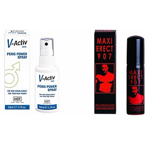 Pachet Spray V-activ Penis Power For Men + Spray Pentru Potenta Maxi Erect 907 pe Vibreaza.ro