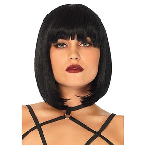 Peruca Short Natural Bob Negru pe Vibreaza.ro