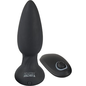 Plug Anal Black Velvets RC Vibrating Negru pe Vibreaza.ro