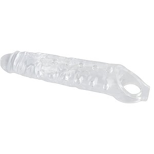 Prelungitor Crystal Skin Penis Sleeve Transparent pe Vibreaza.ro