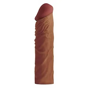 Prelungitor Pleasure X-Tender Penis Sleeve 19.5cm pe Vibreaza.ro