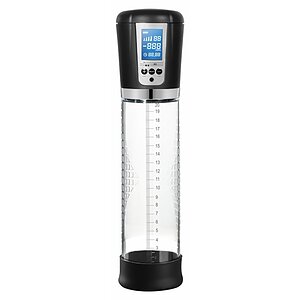 Premium Rechargeable Automatic LCD Pump - Transparent pe Vibreaza.ro