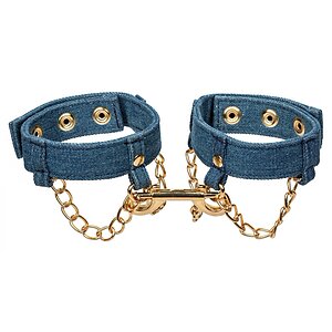 Ride Em Denim Ankle Cuffs Albastru pe Vibreaza.ro