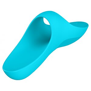 Satisfyer Teaser Finger Vibrator Blue Albastru pe Vibreaza.ro