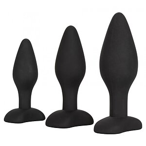 Set Anal Silicone Exerciser Negru pe Vibreaza.ro