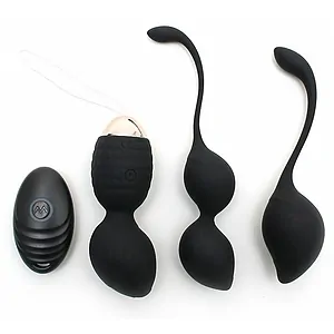 Set Bile Rimini Kegel Training Negru pe Vibreaza.ro