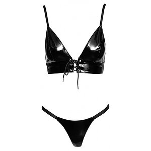 Set Black Level Vinyl Charlotte Negru pe Vibreaza.ro