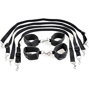 Set Cuff And Tether Negru pe Vibreaza.ro