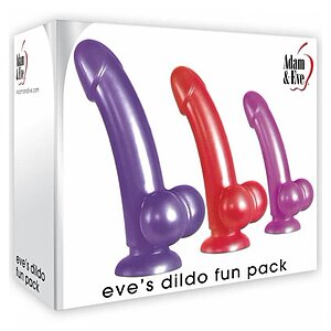 Set Dildo Eves Multicolor pe Vibreaza.ro