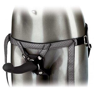 Set Strap-On The Royal Vibrating Negru pe Vibreaza.ro