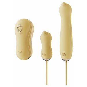 Set Unicorn Vibration and Thrusting Galben pe Vibreaza.ro