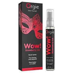 Spray Orgie Wow Strawberry Ice pe Vibreaza.ro