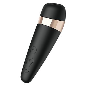 Stimulator Satisfyer Pro 3 Vibration Negru pe Vibreaza.ro