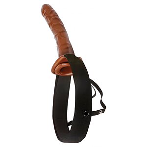 Strap-On Chocholate Dream 25cm Negru pe Vibreaza.ro