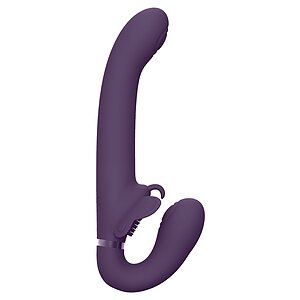 Strap-On Satu Pulse-Wave And Vibrating Mov pe Vibreaza.ro