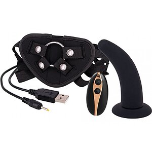 Strap-On Seven Creations Vibration Negru pe Vibreaza.ro