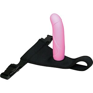 Strap On Silicone Roz pe Vibreaza.ro