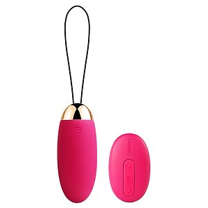 Svakom Elva Remote Control Vibrating Egg Roz pe Vibreaza.ro