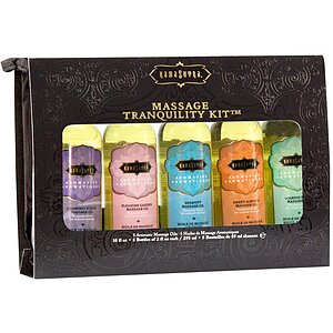 Ulei Masaj Kama Sutra Tranquility Kit Aromatics pe Vibreaza.ro