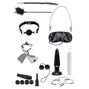 Ultimate Bondage Kit Negru pe Vibreaza.ro