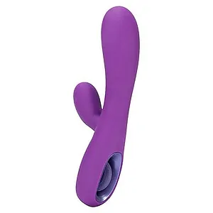 UltraZone Tease 6x Rabbit Style Silicone Vibe Mov pe Vibreaza.ro