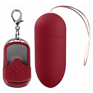 Vibrator 10 Speed Remote Egg Big Rosu pe Vibreaza.ro