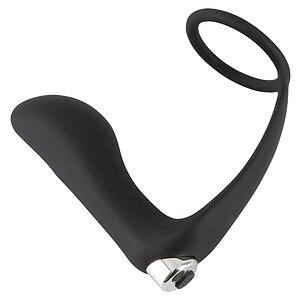 Vibrator Anal Cu Inel BV Negru pe Vibreaza.ro