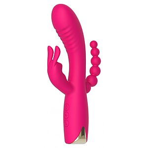 Vibrator Aphrodite Triple Vibrator Roz pe Vibreaza.ro