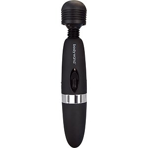 Vibrator Bodywand Recharge Pulse Negru pe Vibreaza.ro