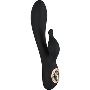 Vibrator Cleopatra Rabbit Negru pe Vibreaza.ro