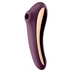 Vibrator Clitoridian Dual Kiss Air Pulse Mov pe Vibreaza.ro