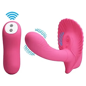 Vibrator Cochilia Dragostei Cu Telecomanda Roz pe Vibreaza.ro