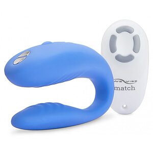 Vibrator Couple We-Vibe Match Albastru pe Vibreaza.ro